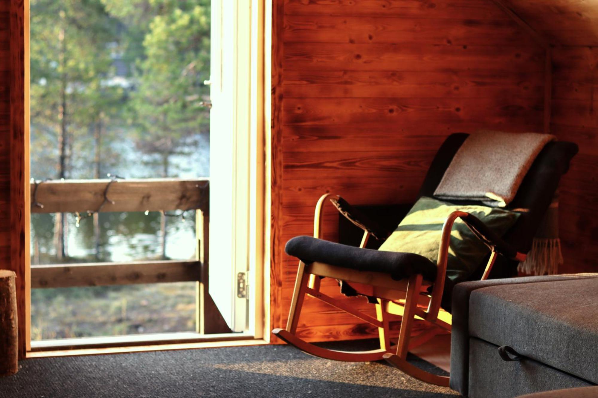 Cozy Cabin Styled Loft Кируна Екстериор снимка